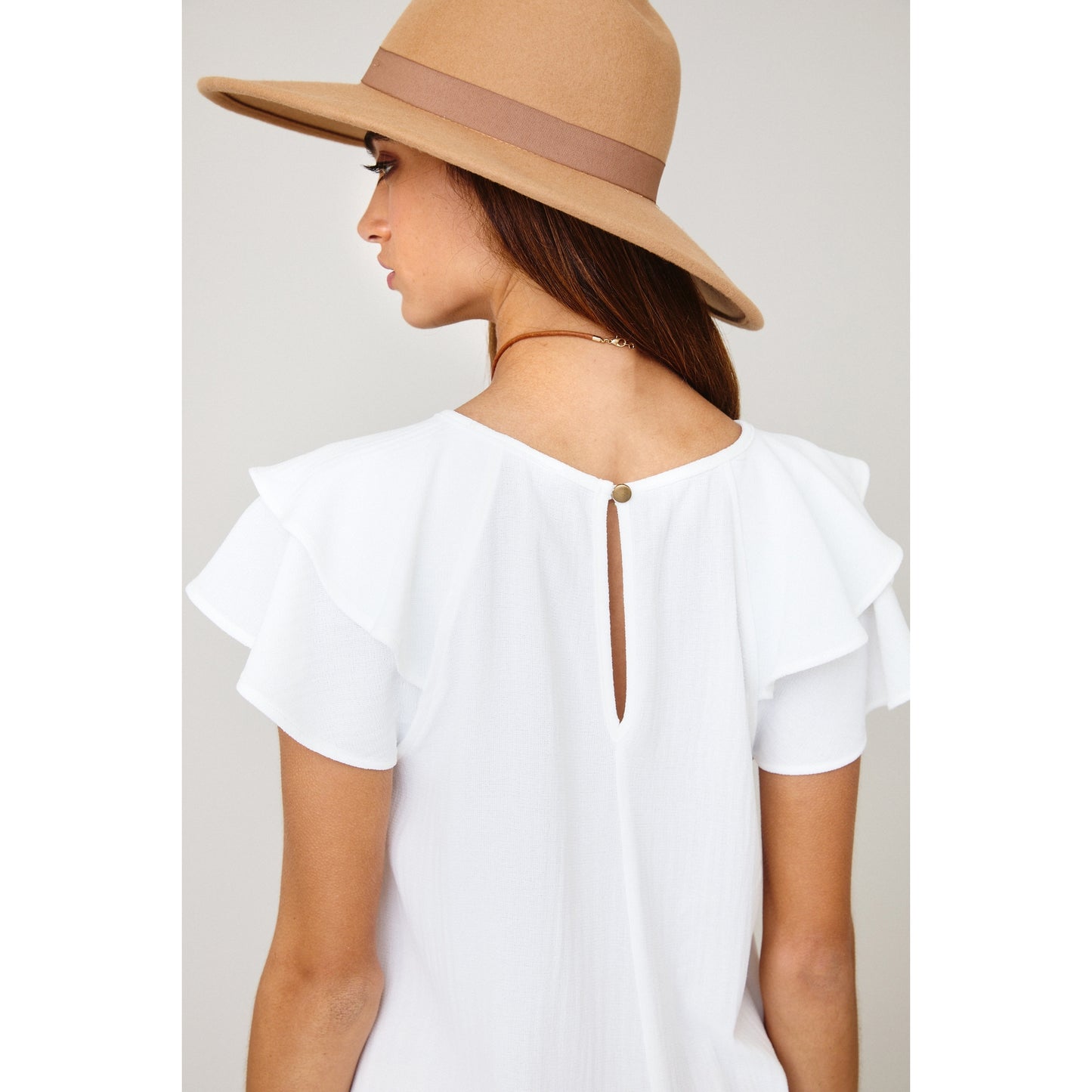 Flared Top - Ivory