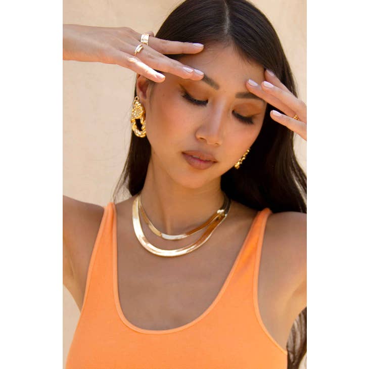 Snake Smooth Chain Necklace