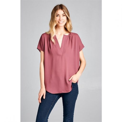 DK Blouse - Mauve