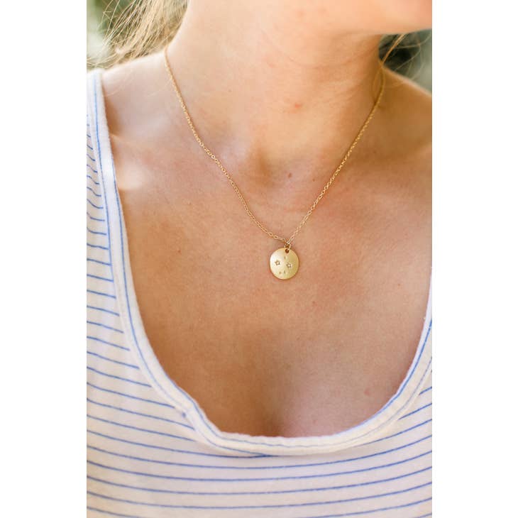 Zodiac Necklace - Libra