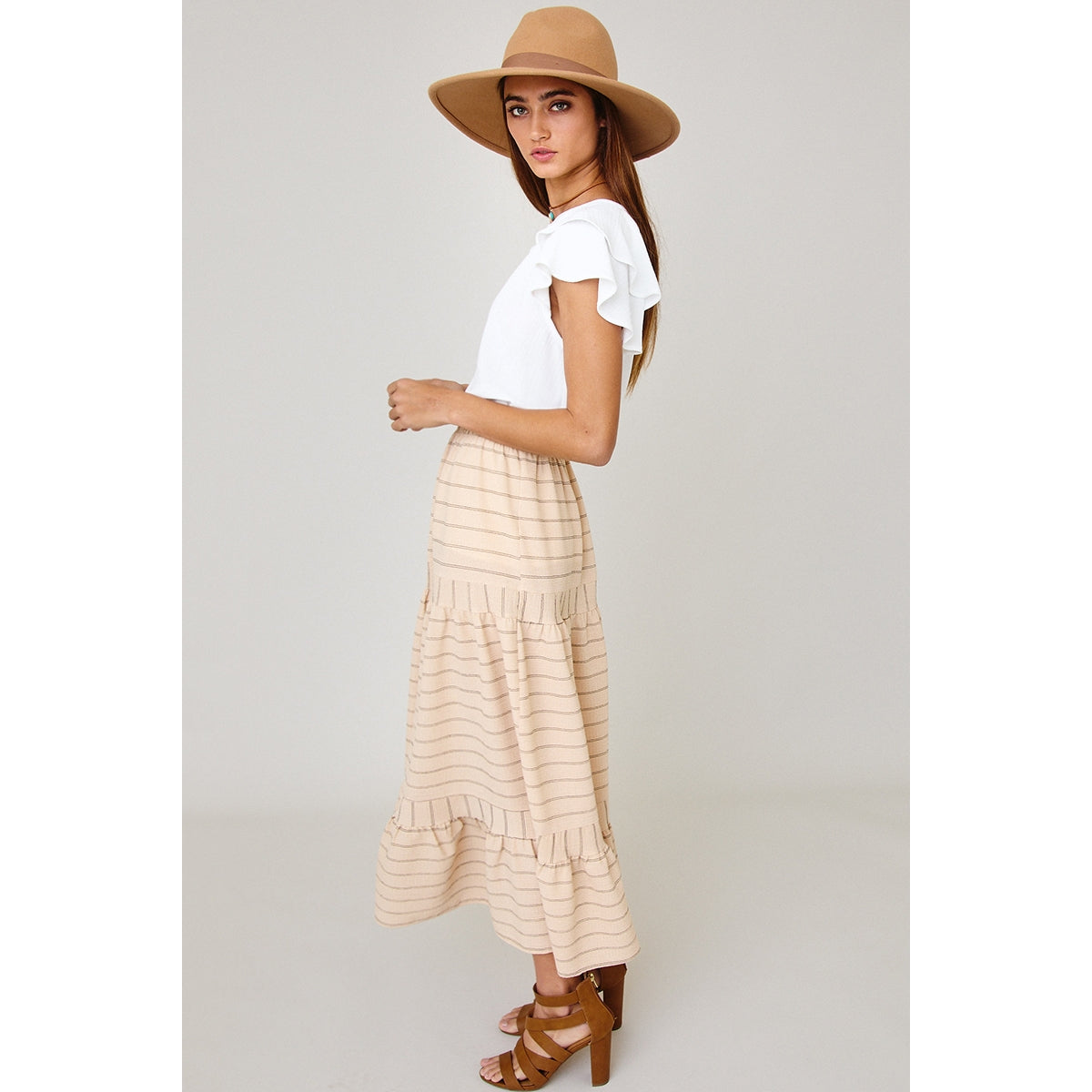 Flared Top - Ivory