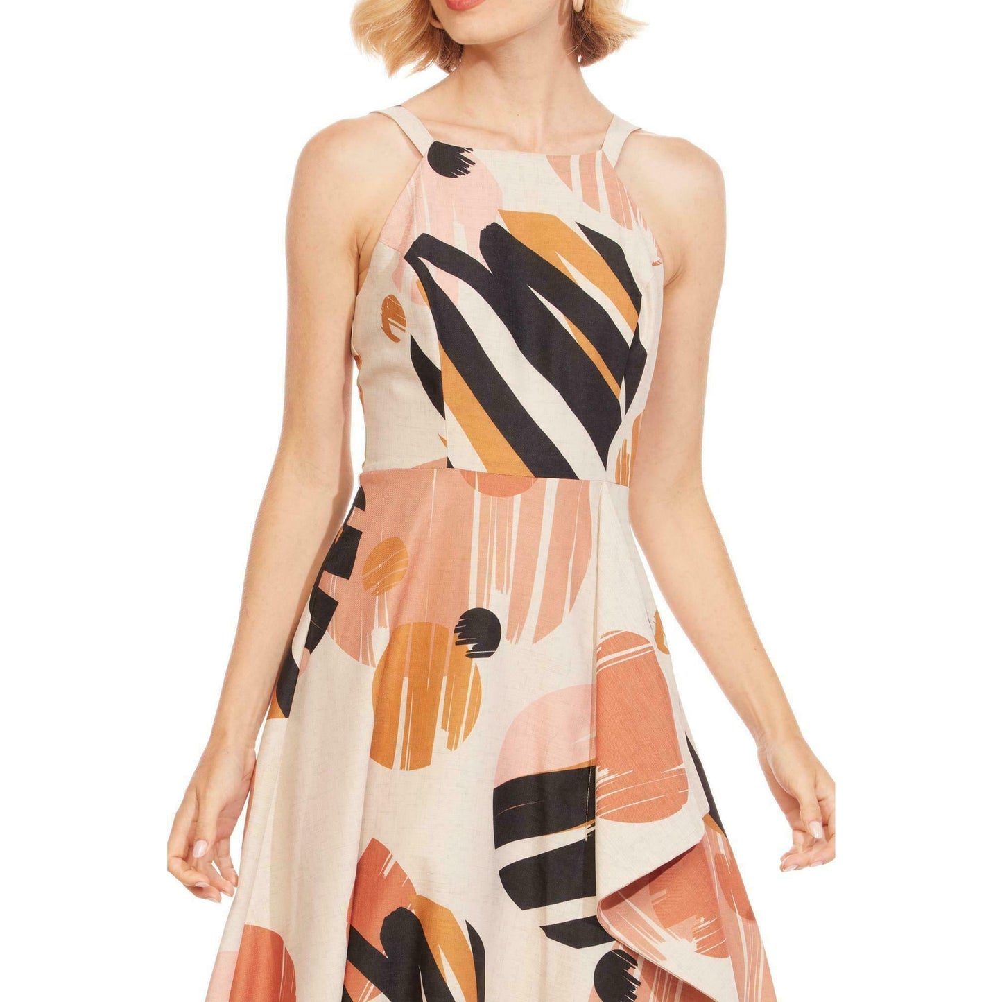 Jennie Dress - Terracotta Dot