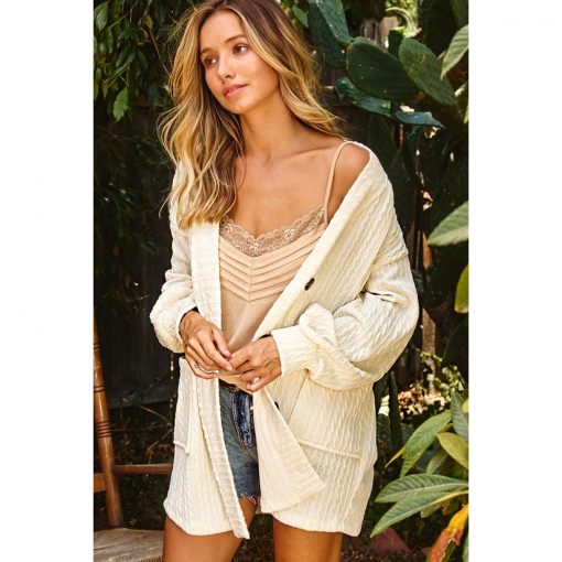 Slouchy Cardigan - Cream