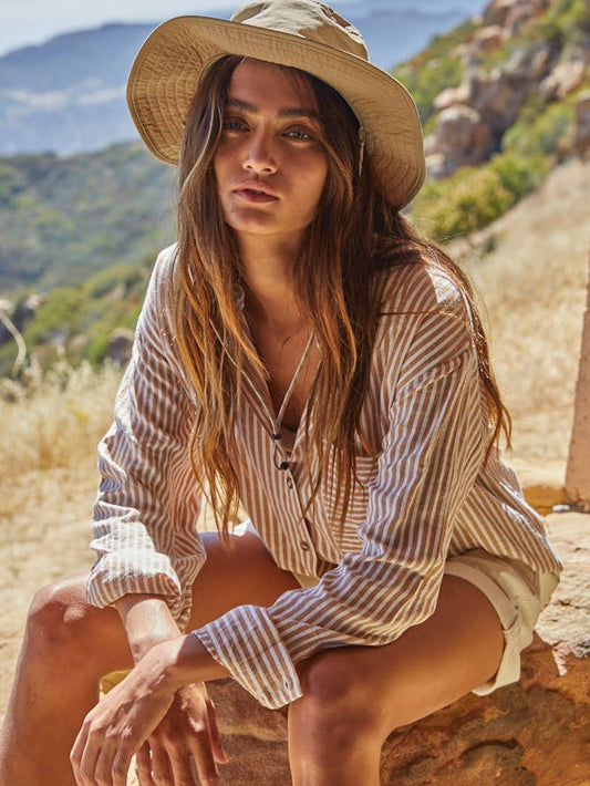 Vincent Button Down - Brown