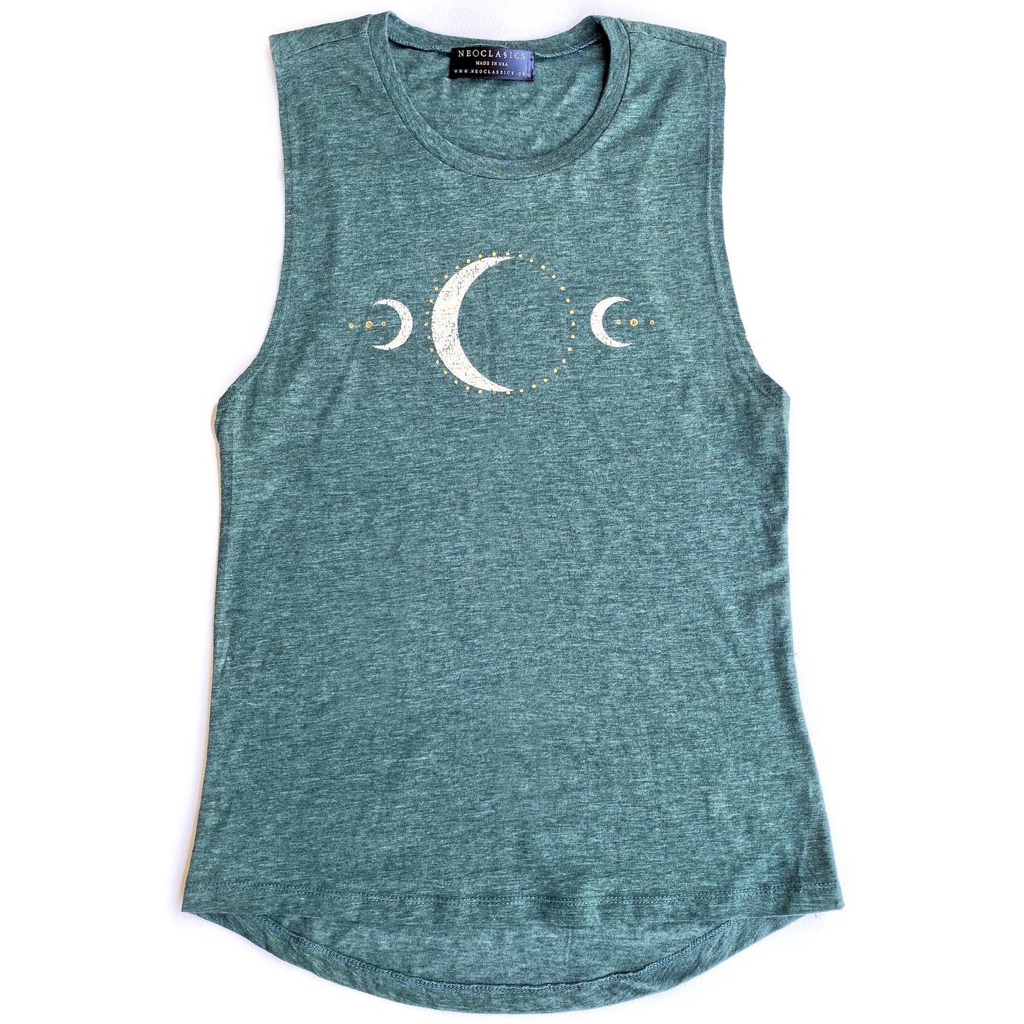 3 Moons Sleeveless - Pine