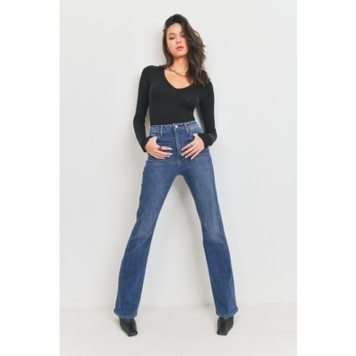 High Rise Vintage Slim Bootcut - Dark Wash