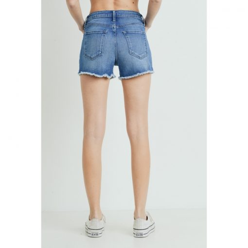 The Weekend Short - Medium Wash Denim