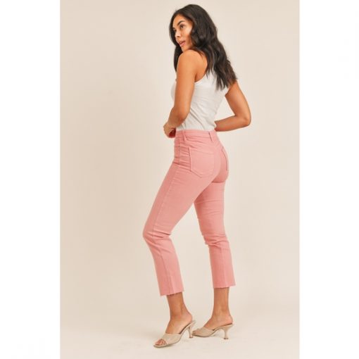 Cut Off Straight - Blush - Final Sale