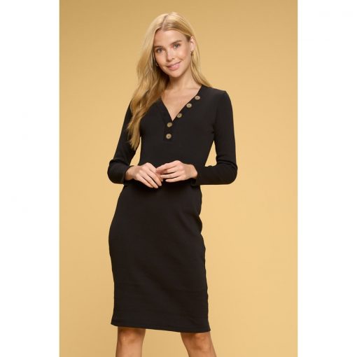 Bodycon Dress - Black