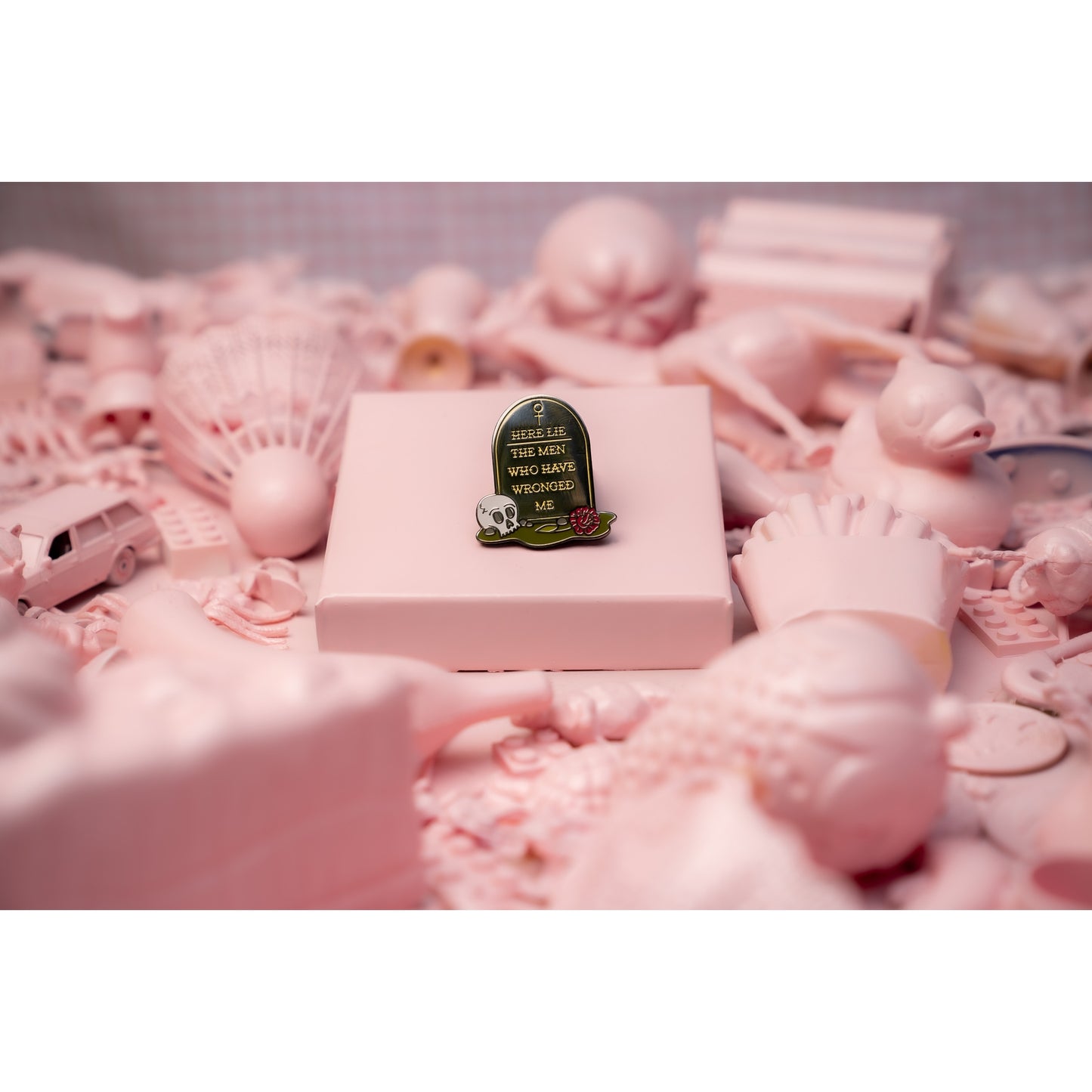 Here Lie the Men Pin