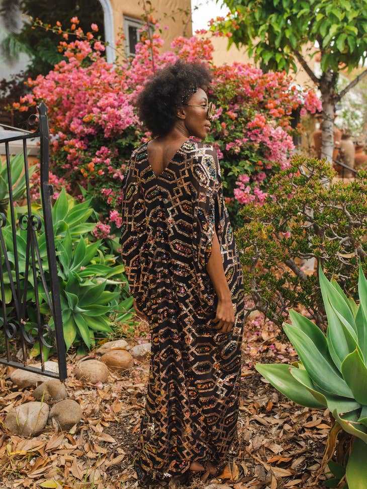 Lexicon Sequin Caftan