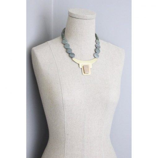 Jasper Geo Necklace