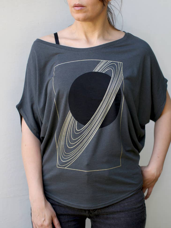 Rings of Saturn Dolman Sleeve Tee