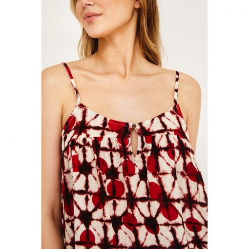 Polka Dot Tank - Red
