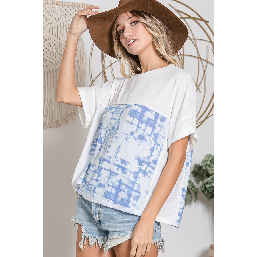 Tie Dye Top - Blue