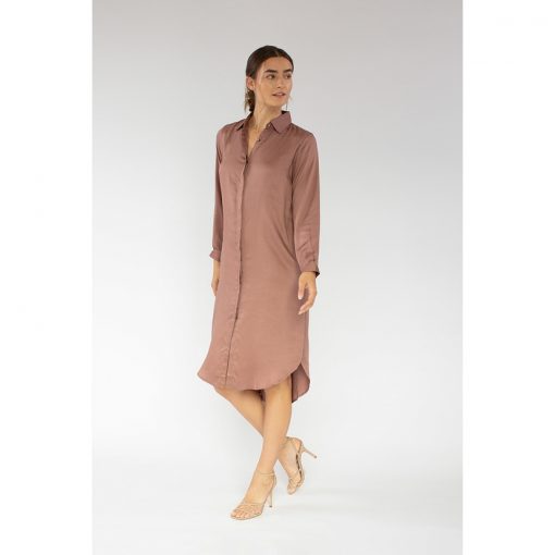 Essential Shirt Dress - Terra