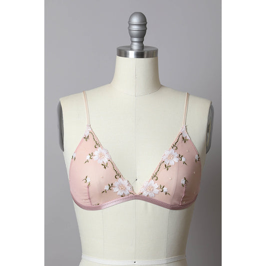 Floral Bralette - Pink
