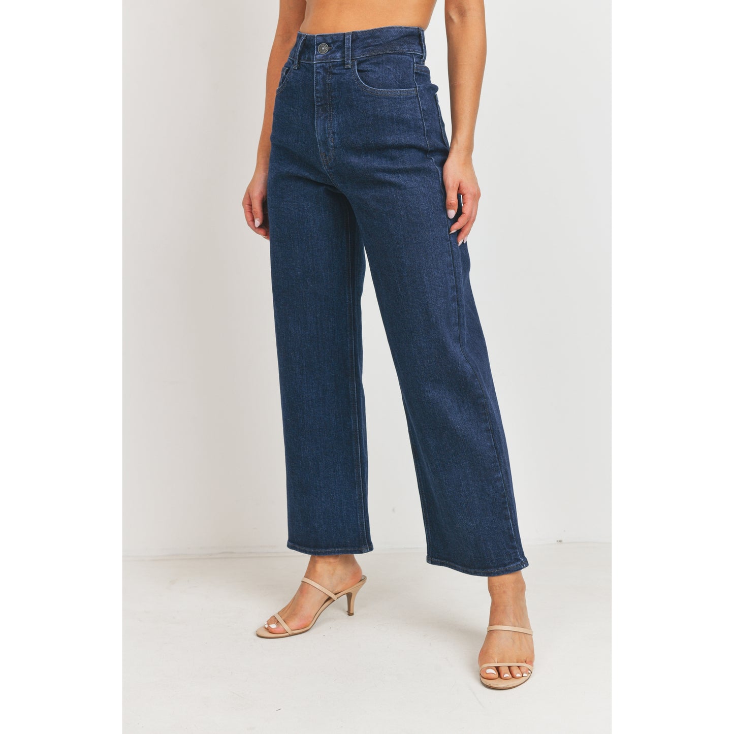 Contemporary Wide Leg - Dark Wash