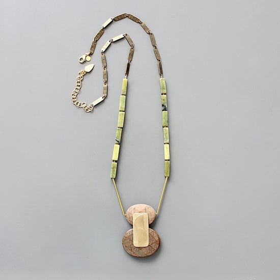 Double Oval Necklace
