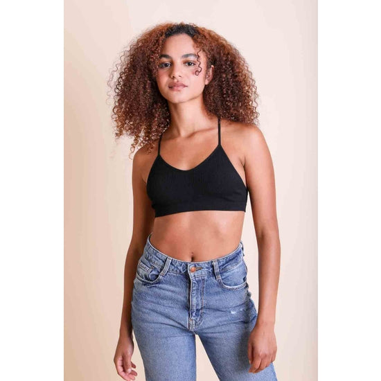 Mesh Racerback - Black