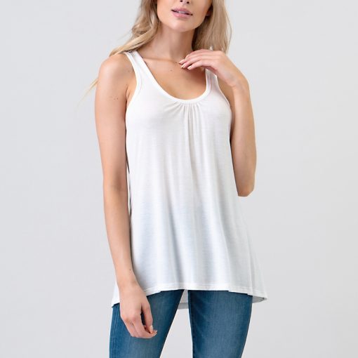 Riley Tank - White