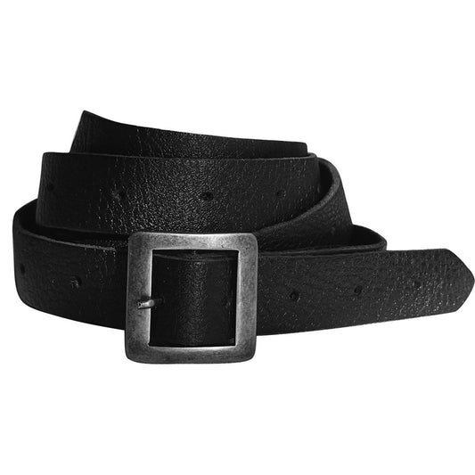 Single Wrap Skinny Belt - Black