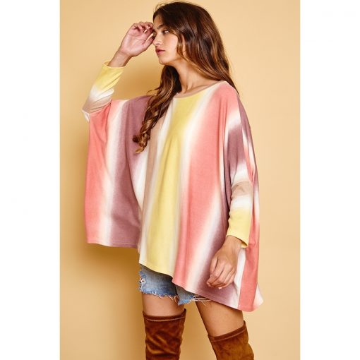 Relaxed Tie Dye Top - Multi