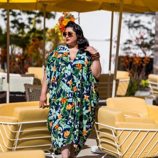 Midnight Jungle Caftan