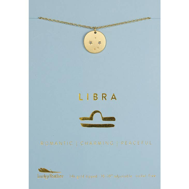 Zodiac Necklace - Libra