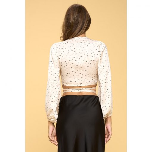 Silky Crop Top - White