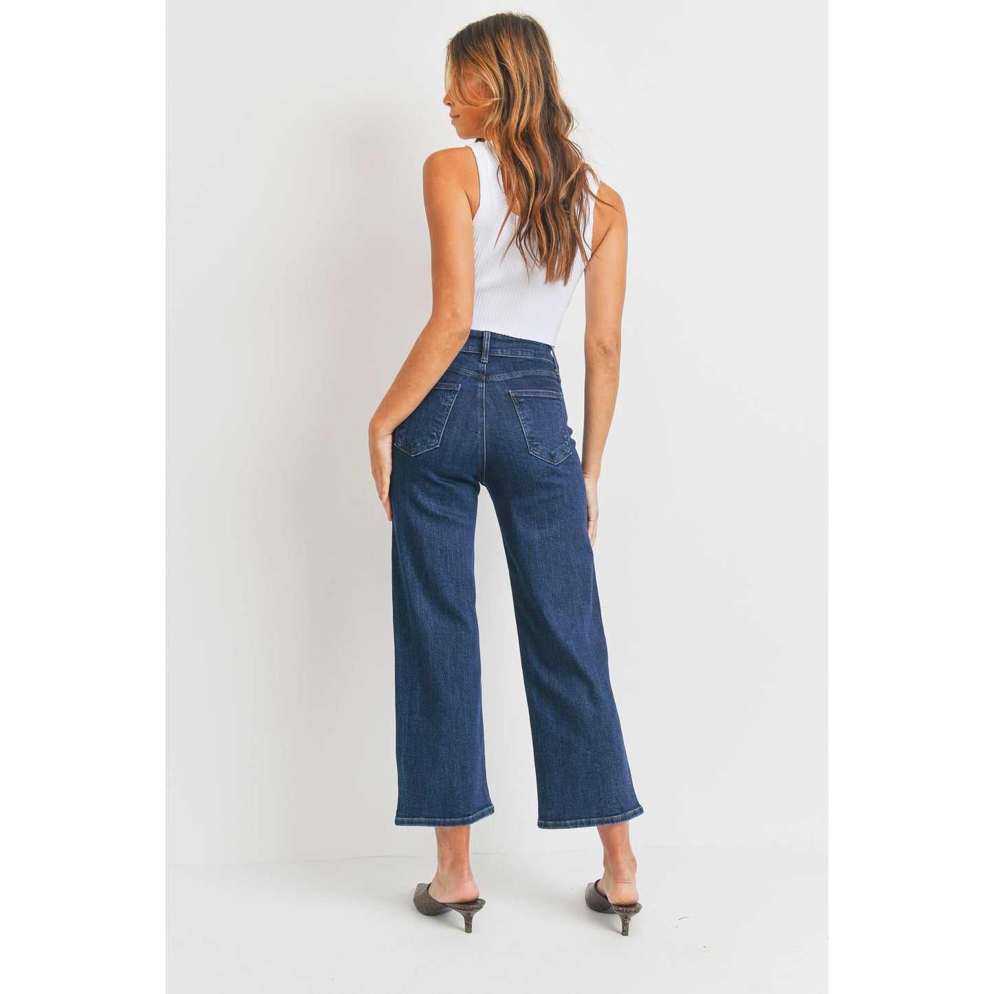 Contemporary Wide Leg - Dark Wash
