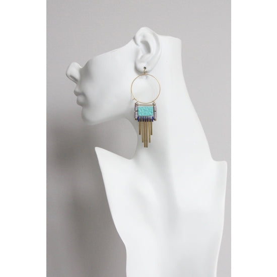 Vulcanite Hoops
