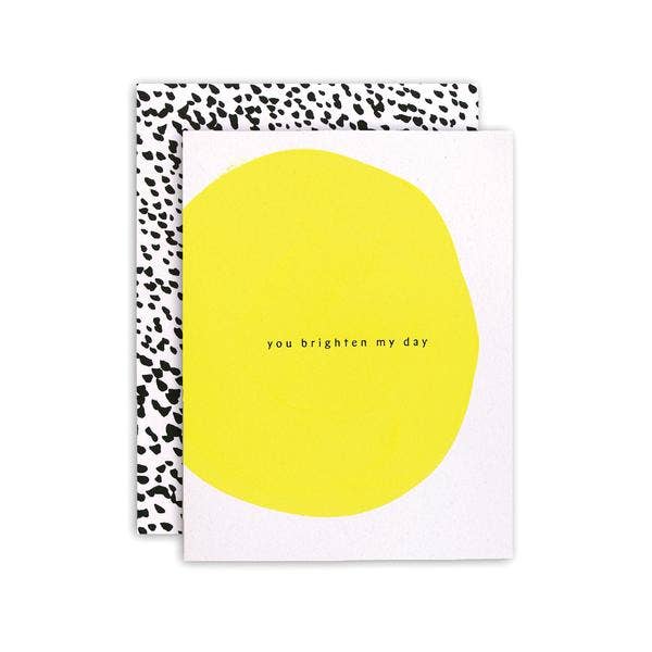 Brighten My Day Card by Moglea