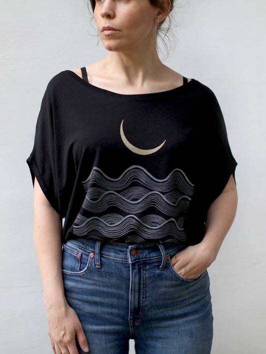 Fathoms Nautical Dolman Sleeve Tee