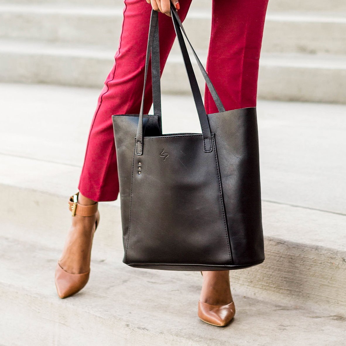 Semplice Tote - Black