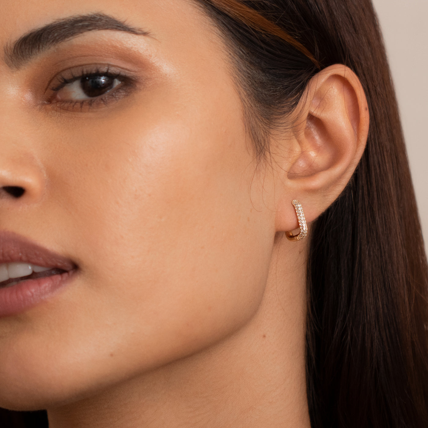 Ari Tiny Hoops - Gold