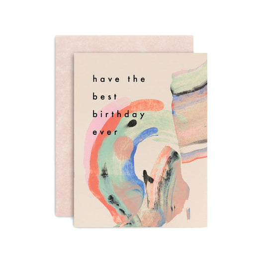 Candy Birthday Card by Moglea