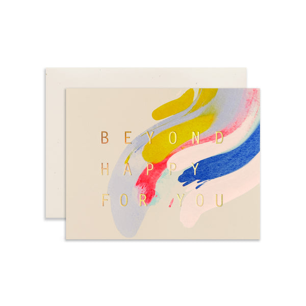 Beyond Happy Card by Moglea