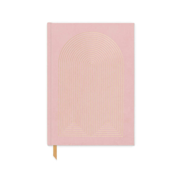 Bookcloth Weekly Planner - Pink - DAMAGE/AS IS - Final Sale