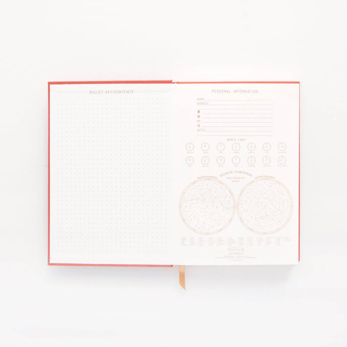 Bookcloth Weekly Planner - Red