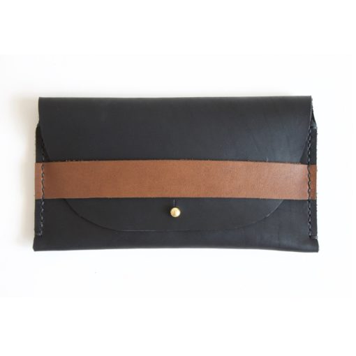 Cindy Wallet - Black/Cocoa