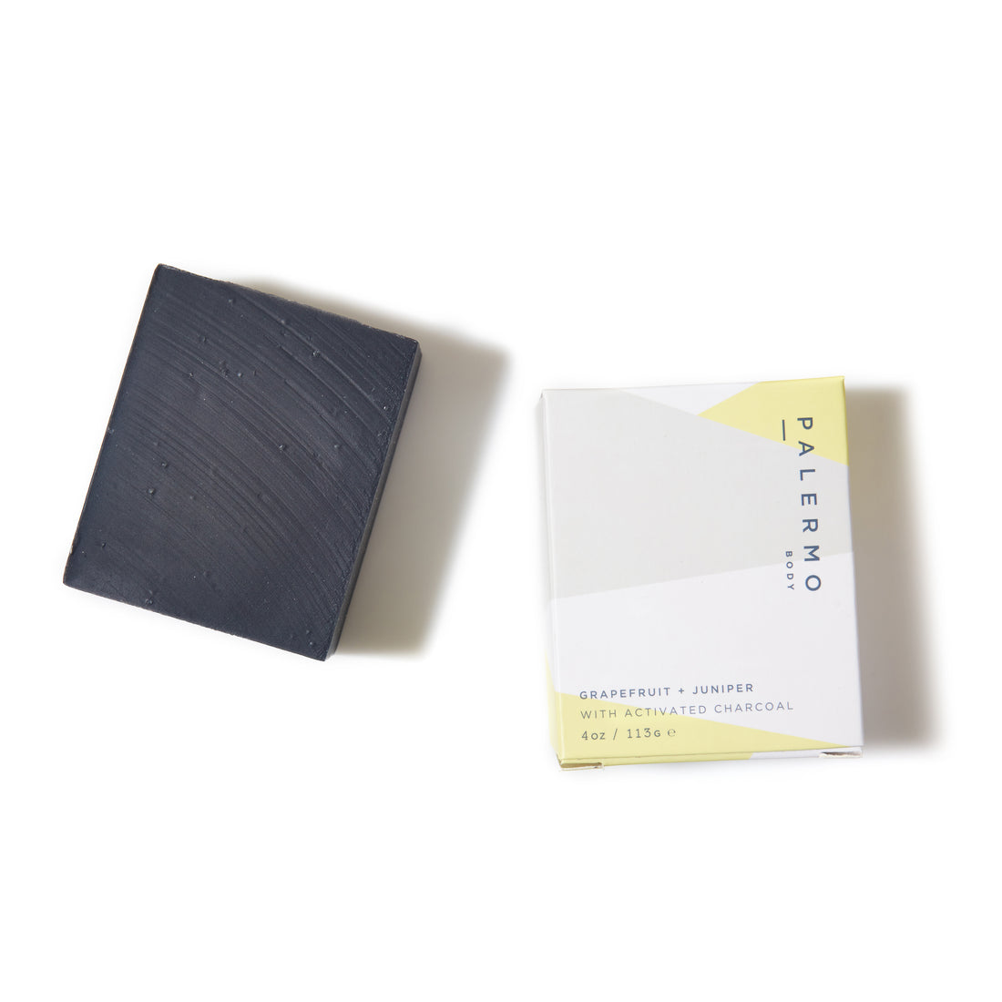 Grapefruit + Juniper Soap with Activated Charcoal