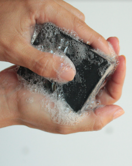 Grapefruit + Juniper Soap with Activated Charcoal