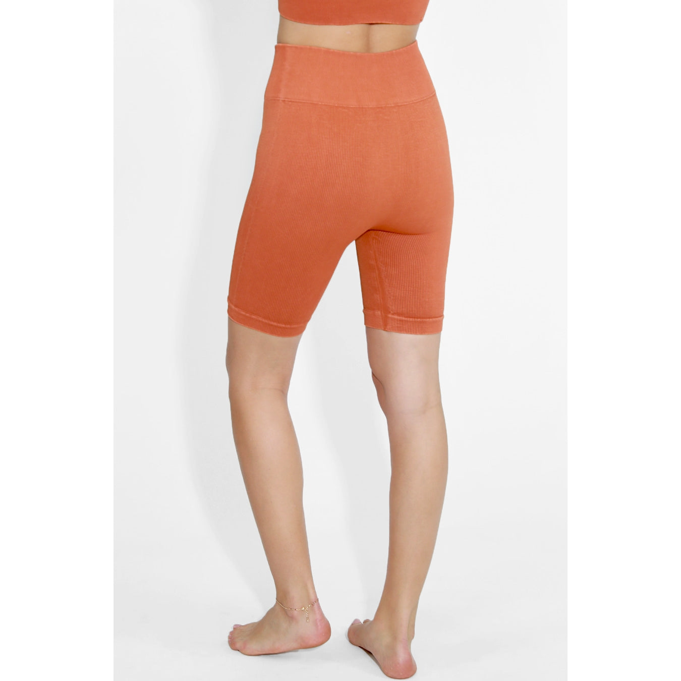 Biker Shorts - Vintage Clay