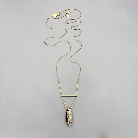 Almond Jasper Necklace