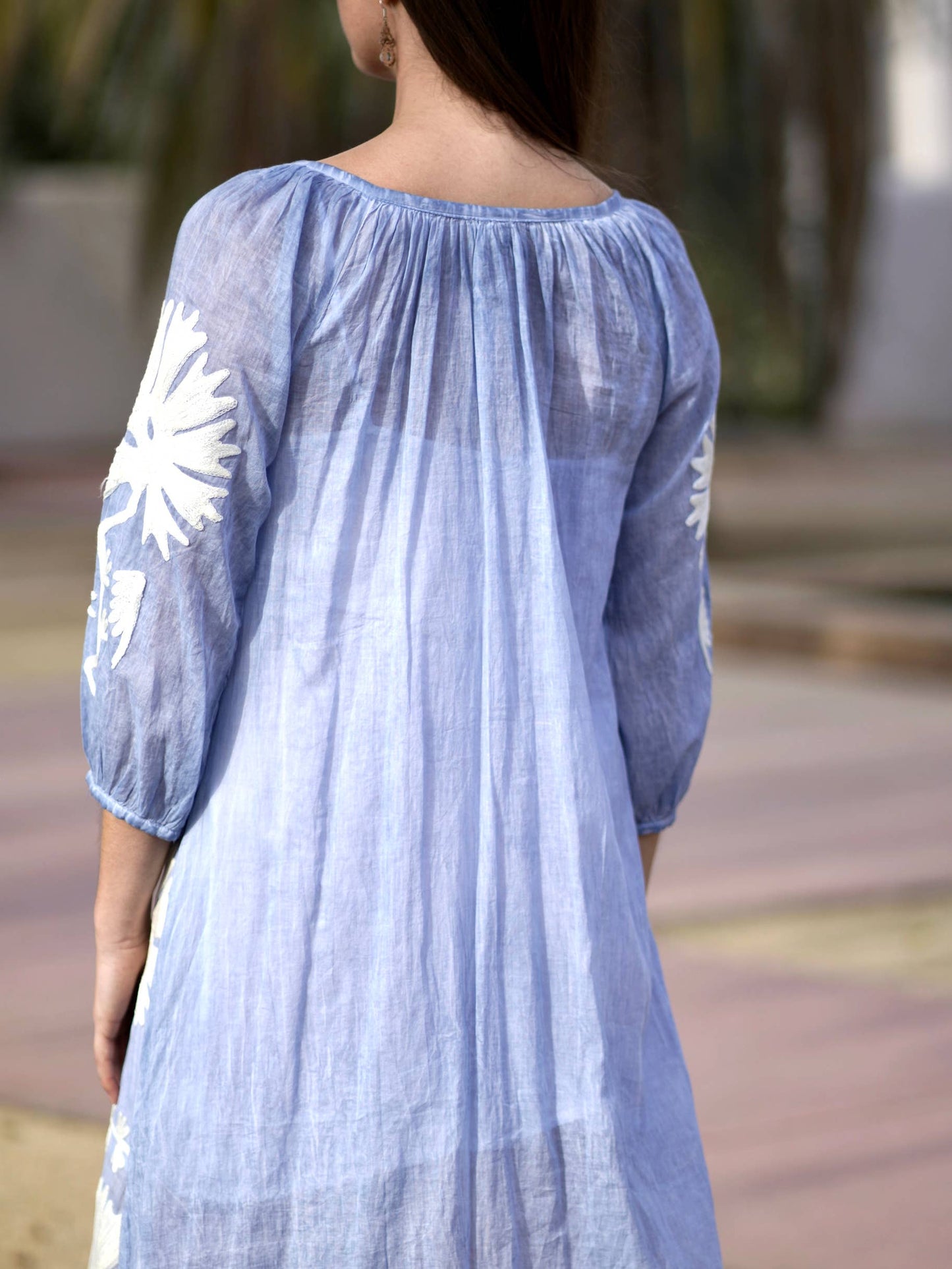 Elana Dress Sky Blue