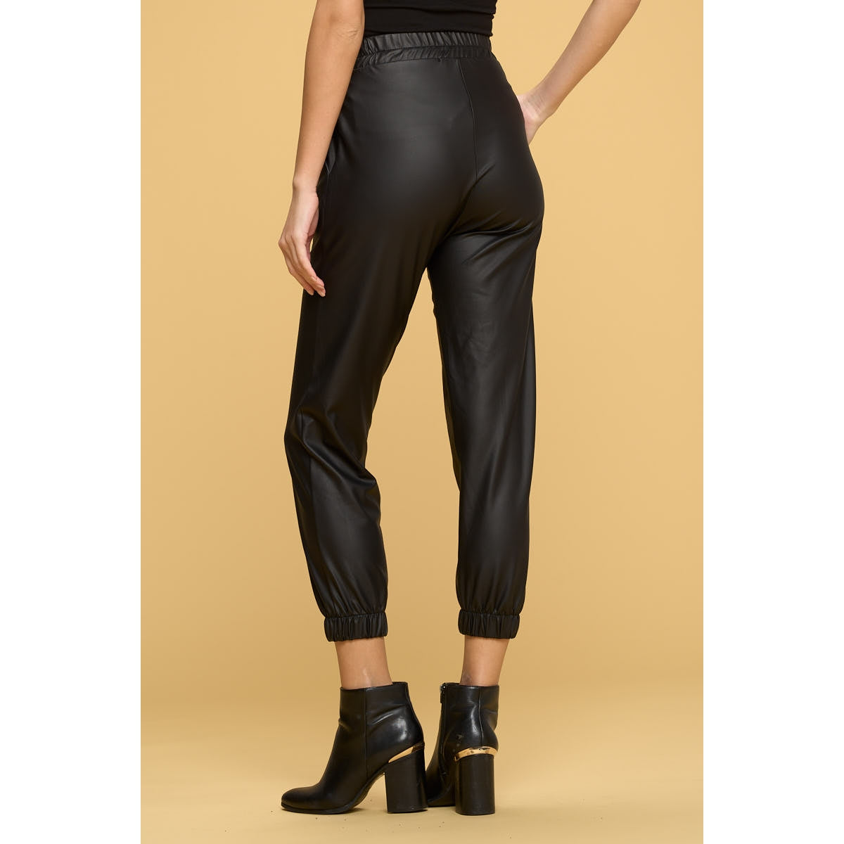 Faux Leather Pants
