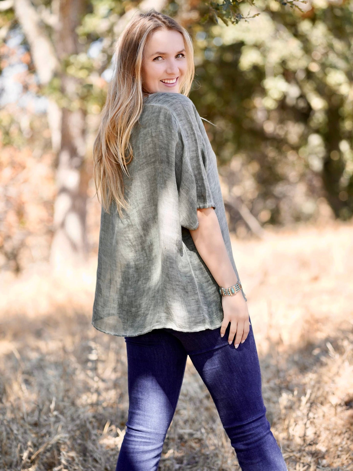 Everly Blouse - Green