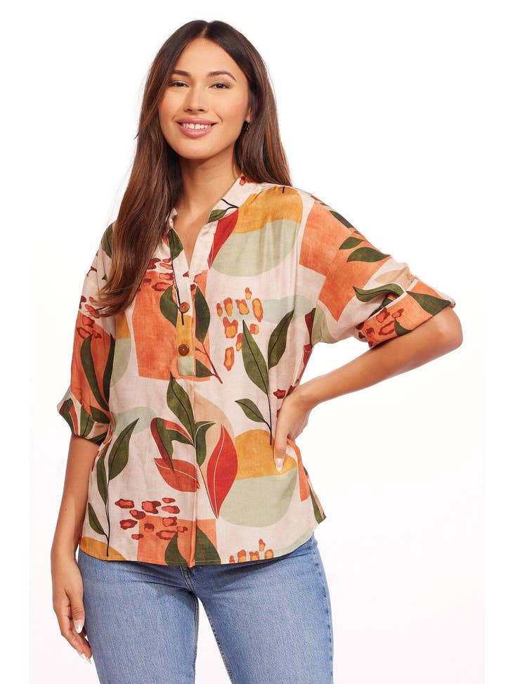 Leonie Top - Desert Sage