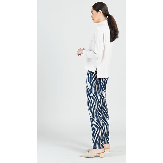 Funnel Neck High Low Top - Bone